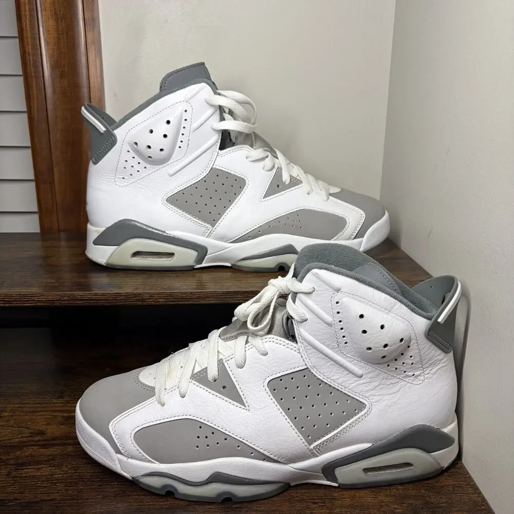 Size 10.5 - Nike Air Jordan 6 Retro Cool Grey 2023